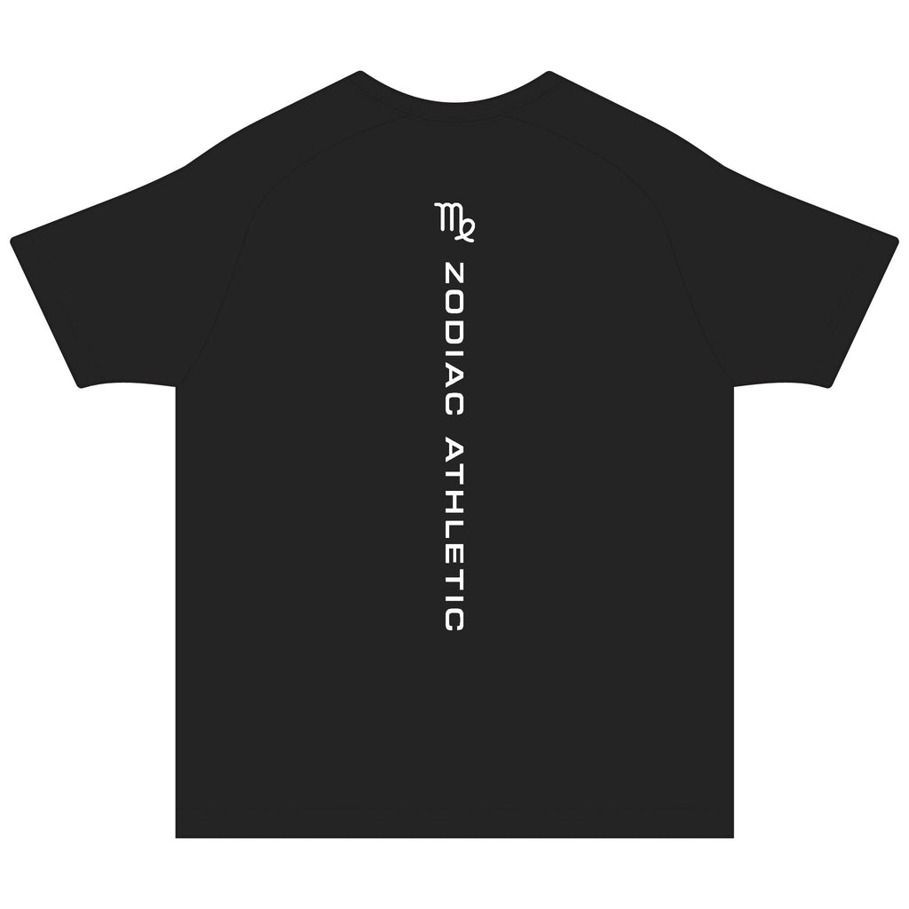 Virgo Zodiac Performance Tee | Premium Athletic Gymwear | Zodiac Café