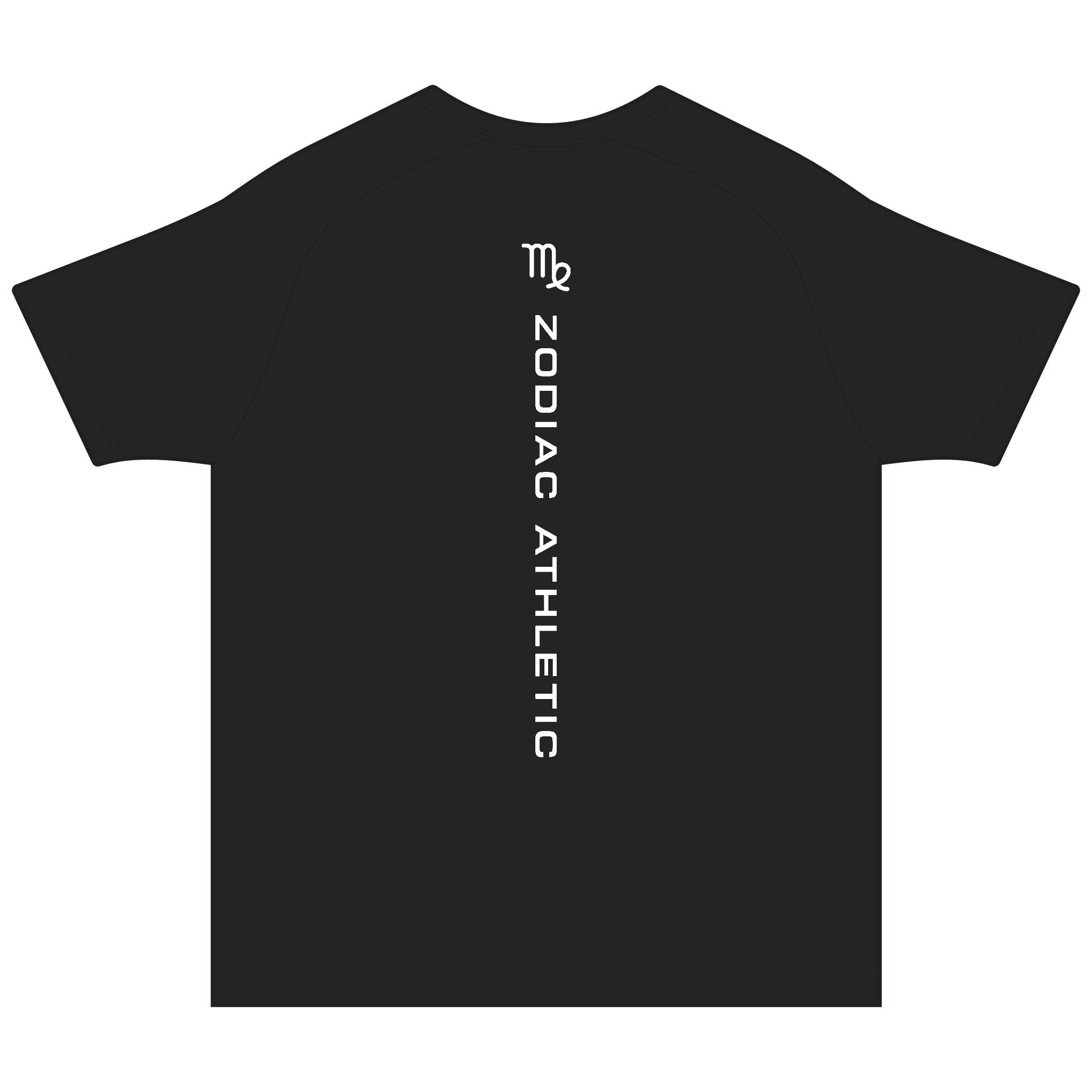 Virgo Zodiac Performance Tee | Premium Athletic Gymwear | Zodiac Café