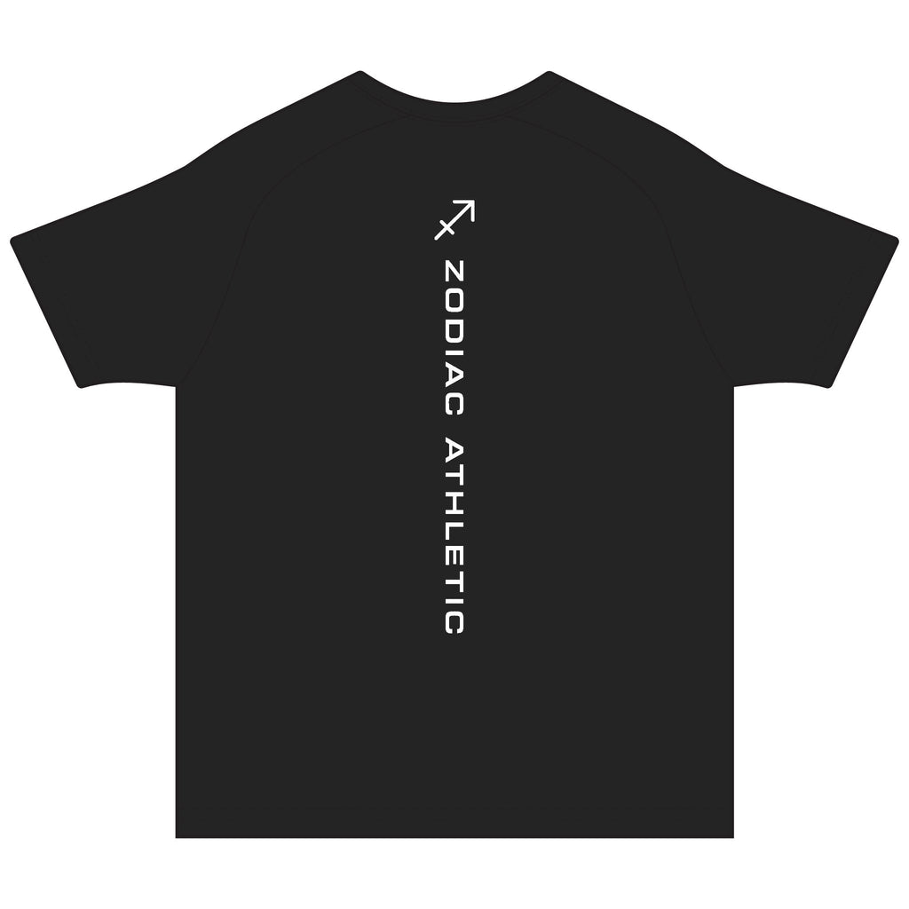 Sagittarius Zodiac Performance Tee | Premium Athletic Gymwear | Zodiac Café