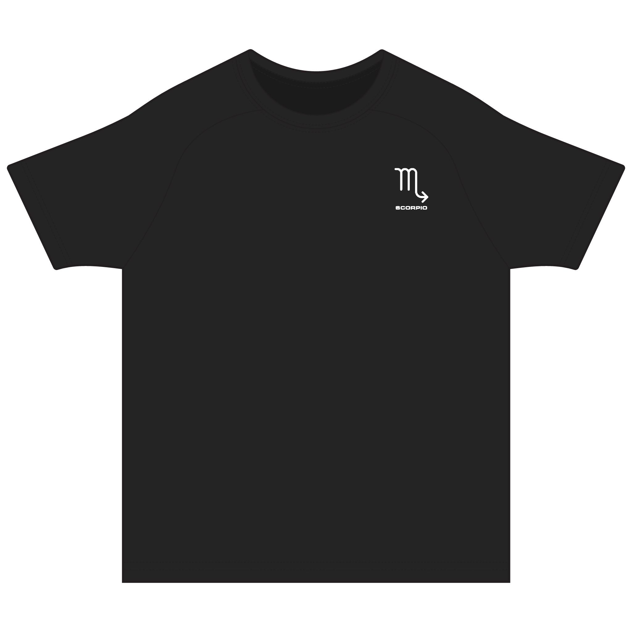 Scorpio Zodiac Performance Tee | Premium Athletic Gymwear | Zodiac Café