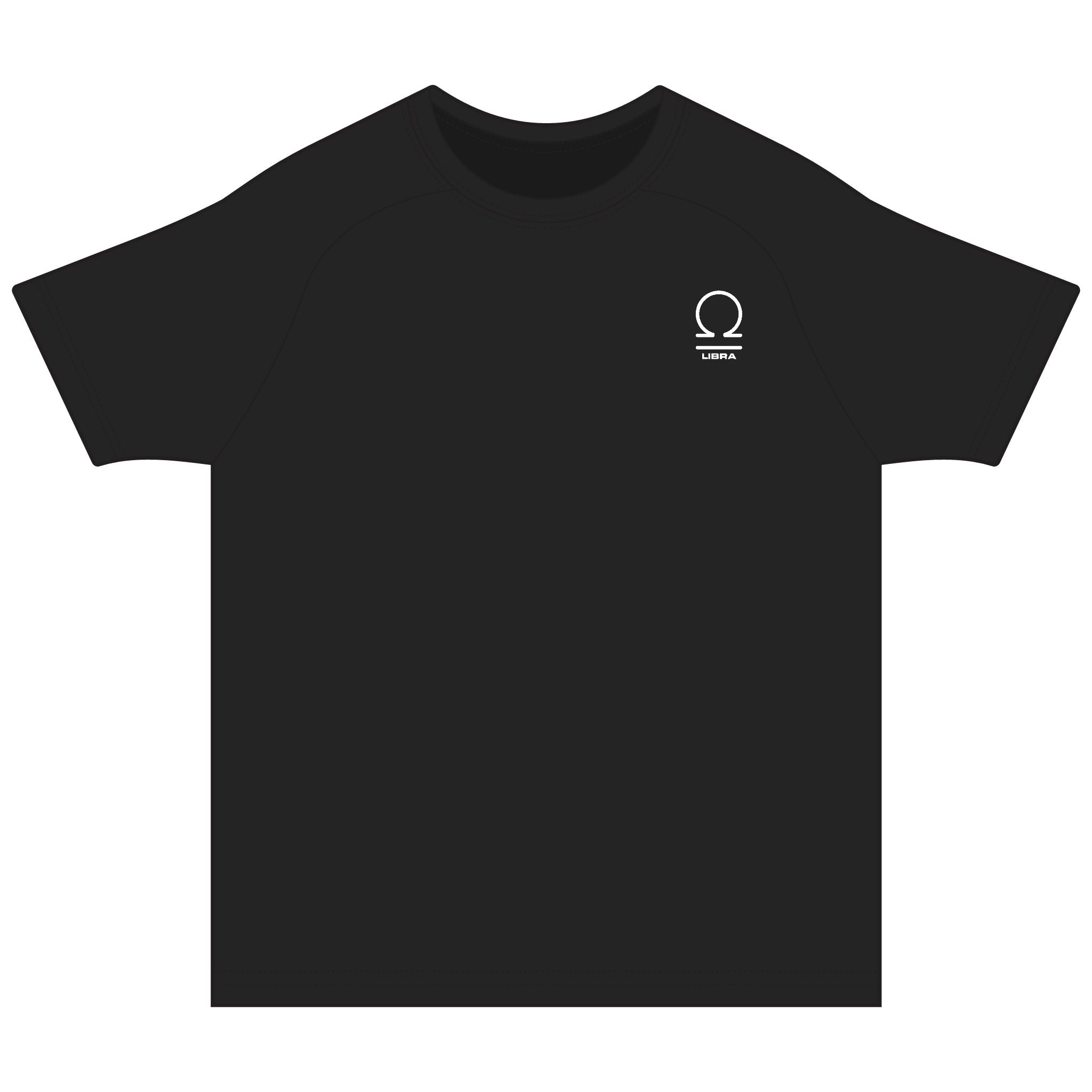 Libra Zodiac Performance Tee | Premium Athletic Gymwear | Zodiac Café
