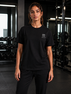 Aquarius Zodiac Performance Tee | Premium Athletic Gymwear | Zodiac Café