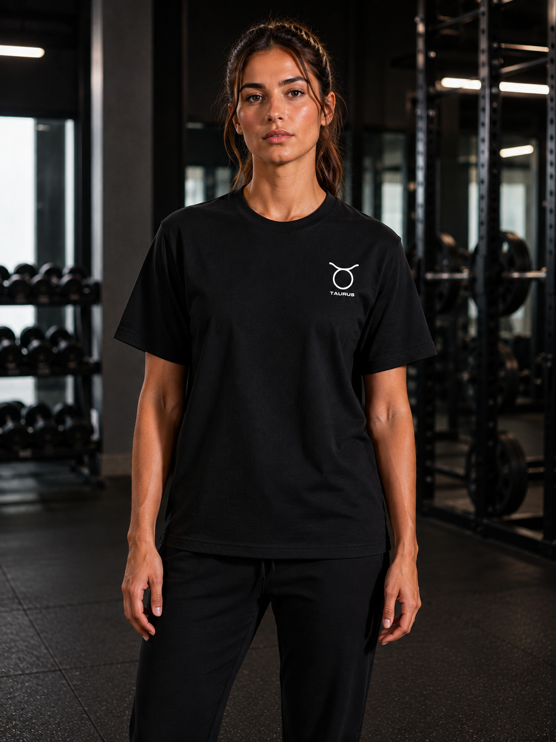 Taurus Zodiac Performance Tee | Premium Athletic Gymwear | Zodiac Café