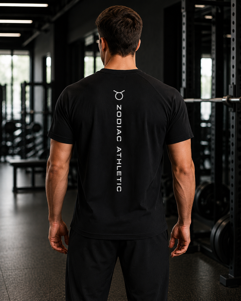 Taurus Zodiac Performance Tee | Premium Athletic Gymwear | Zodiac Café