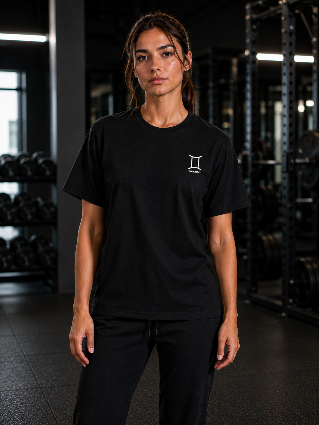 Gemini Zodiac Performance Tee | Premium Athletic Gymwear | Zodiac Café