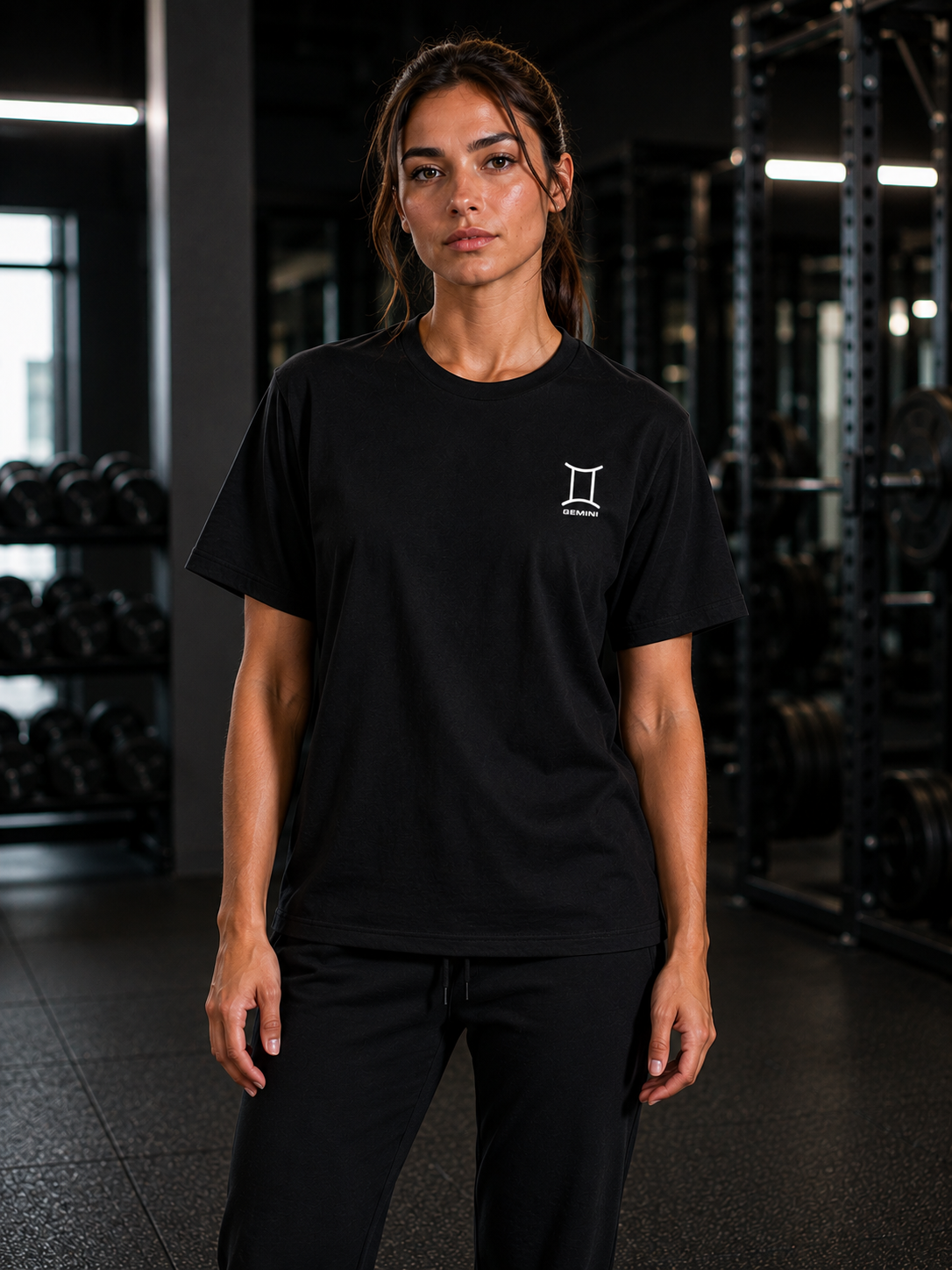 Gemini Zodiac Performance Tee | Premium Athletic Gymwear | Zodiac Café