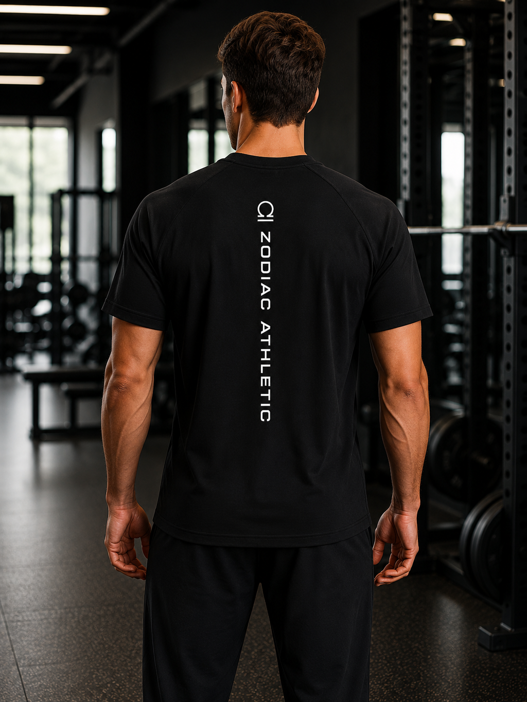 Libra Zodiac Performance Tee | Premium Athletic Gymwear | Zodiac Café