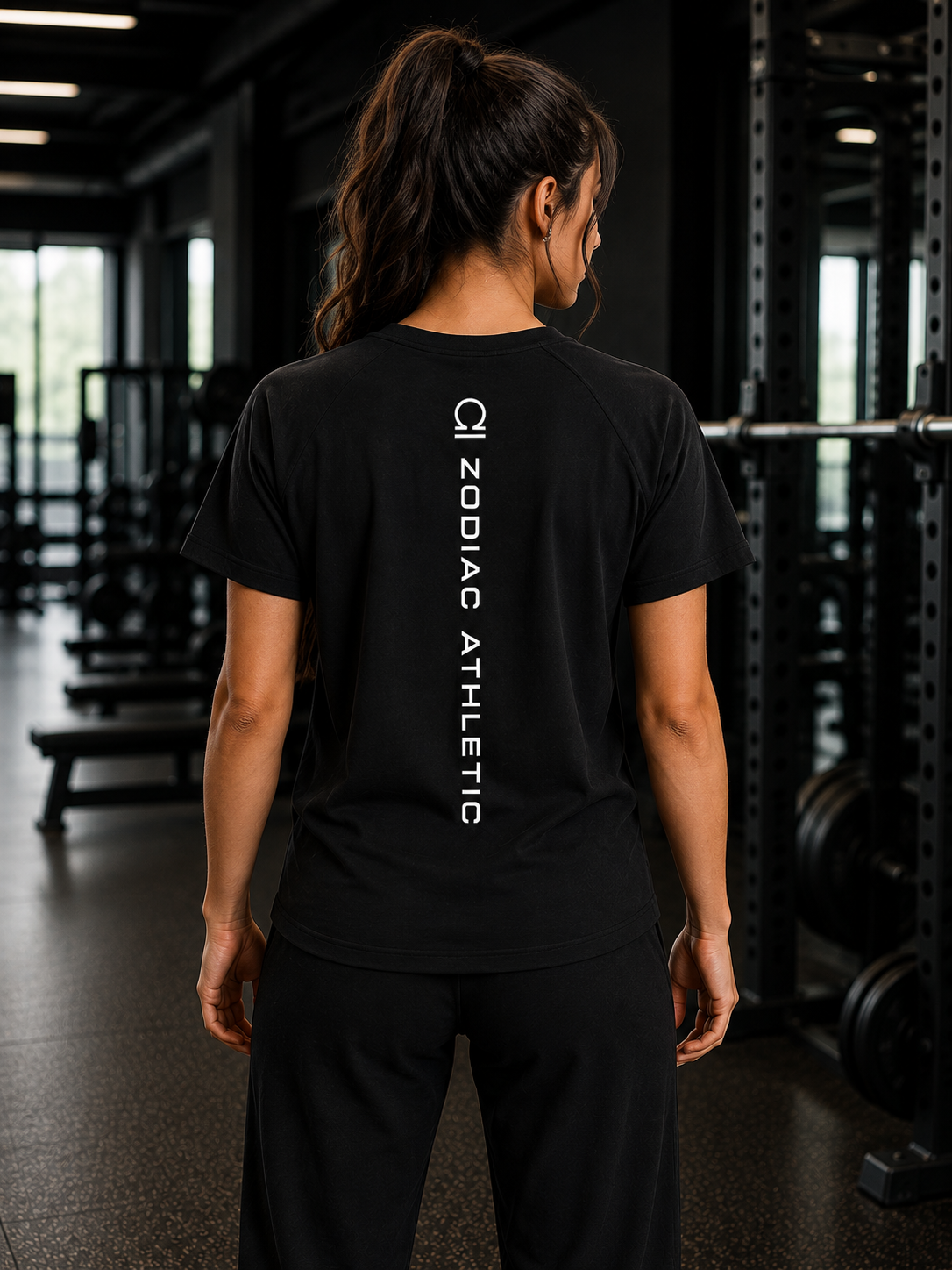 Libra Zodiac Performance Tee | Premium Athletic Gymwear | Zodiac Café