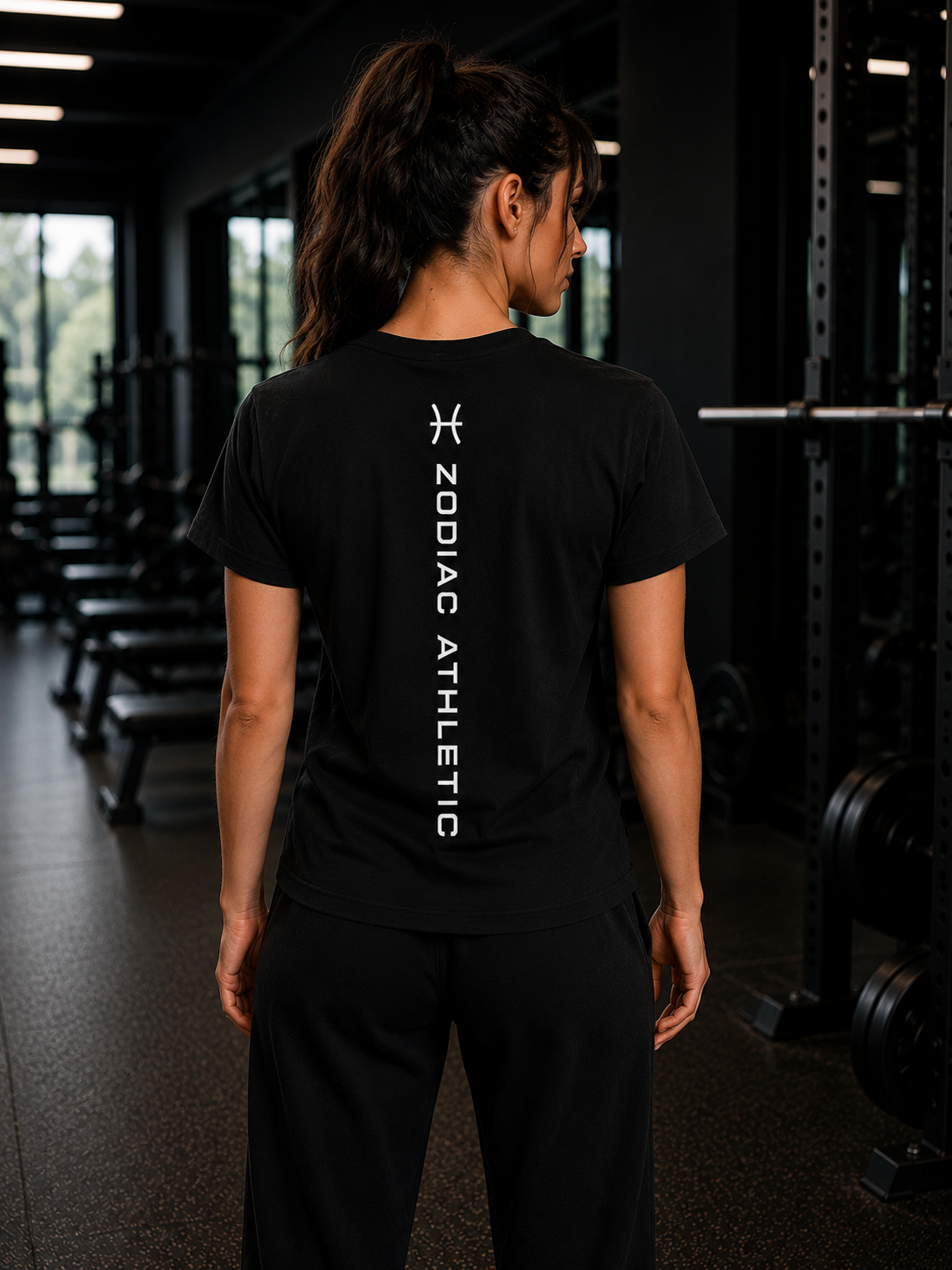 Pisces Zodiac Performance Tee | Premium Athletic Gymwear | Zodiac Café
